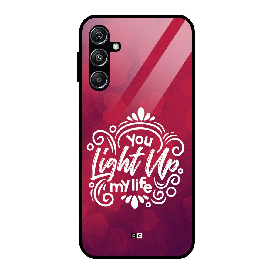 Light Up My Life Glass Back Case for Galaxy M34 5G