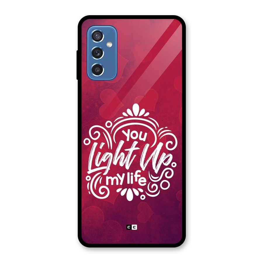 Light Up My Life Glass Back Case for Galaxy M52 5G
