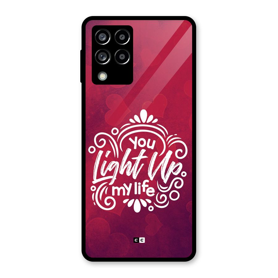 Light Up My Life Glass Back Case for Galaxy M53 5G