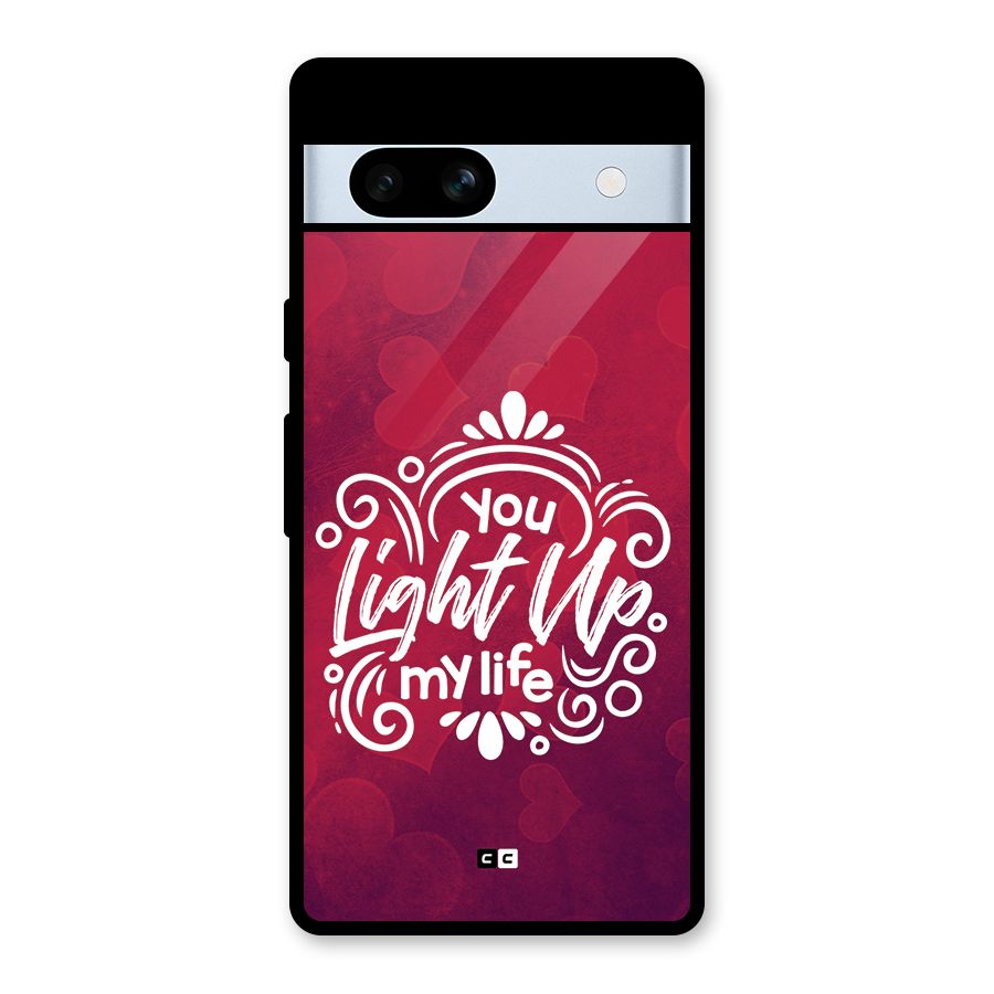 Light Up My Life Glass Back Case for Google Pixel 7a