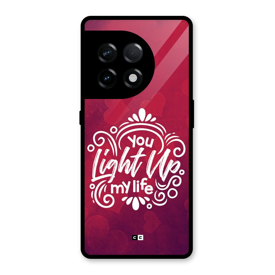 Light Up My Life Glass Back Case for OnePlus 11R