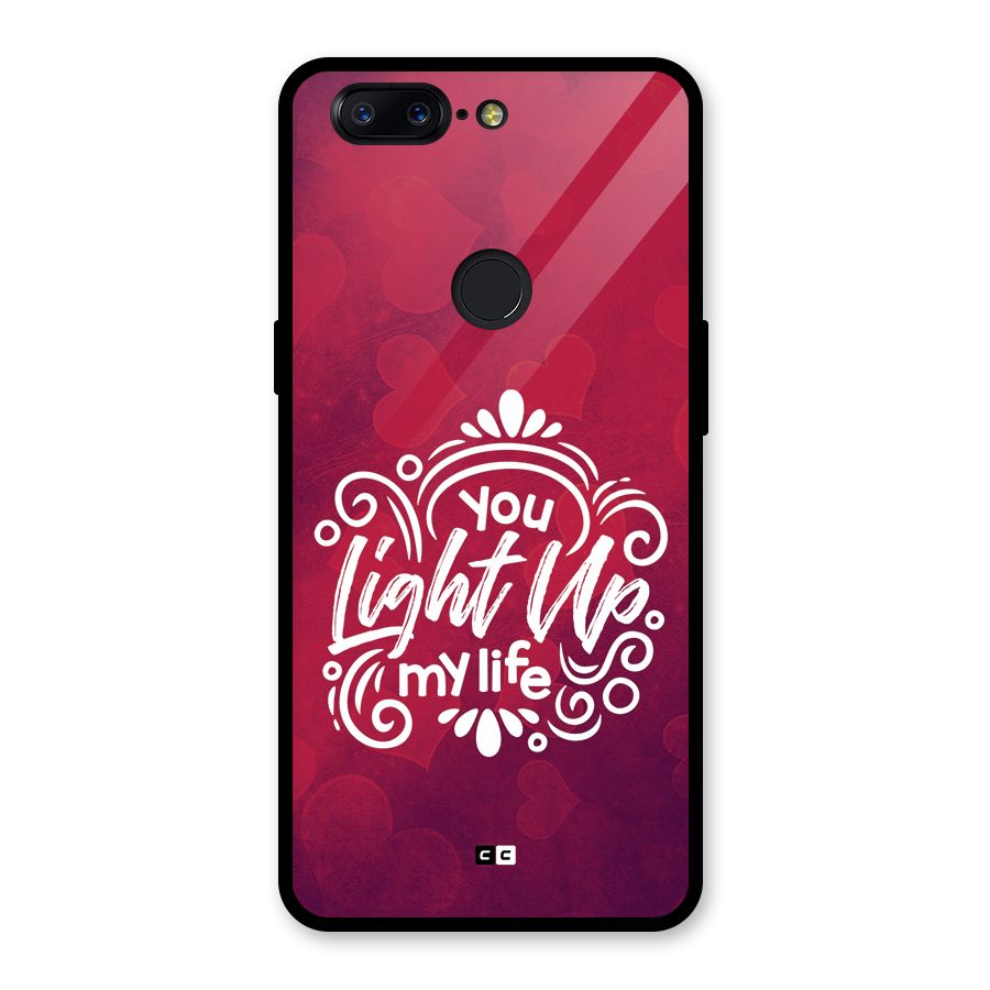 Light Up My Life Glass Back Case for OnePlus 5T