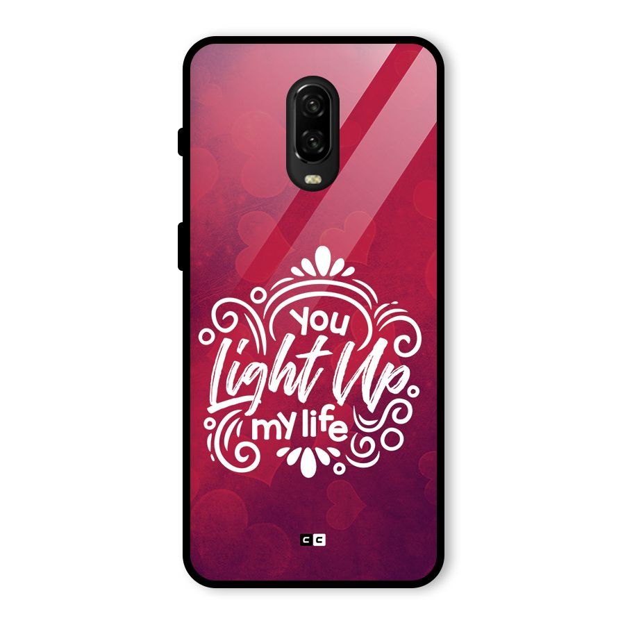 Light Up My Life Glass Back Case for OnePlus 6T