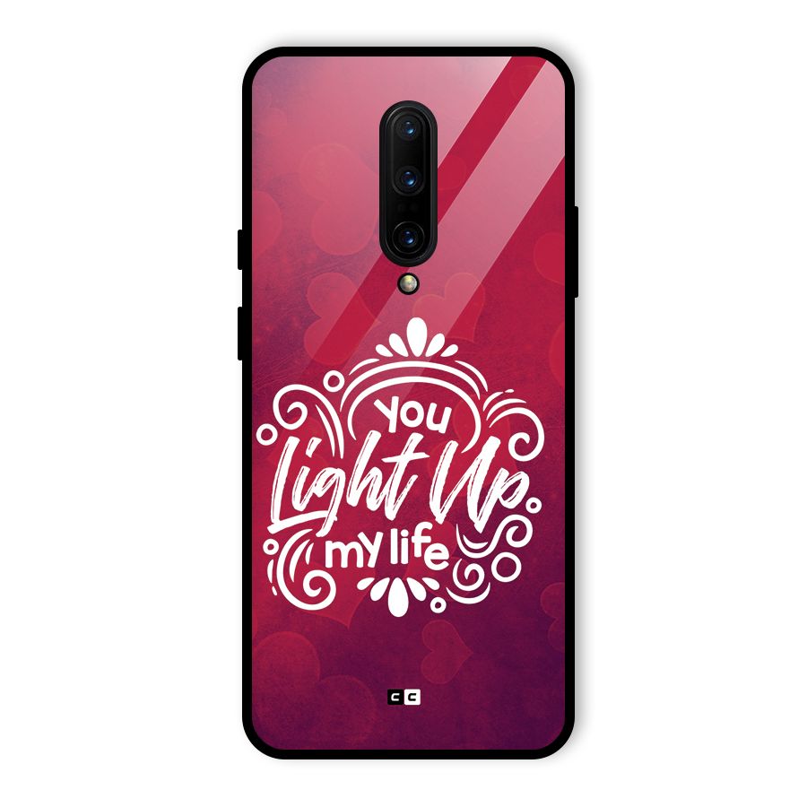 Light Up My Life Glass Back Case for OnePlus 7 Pro