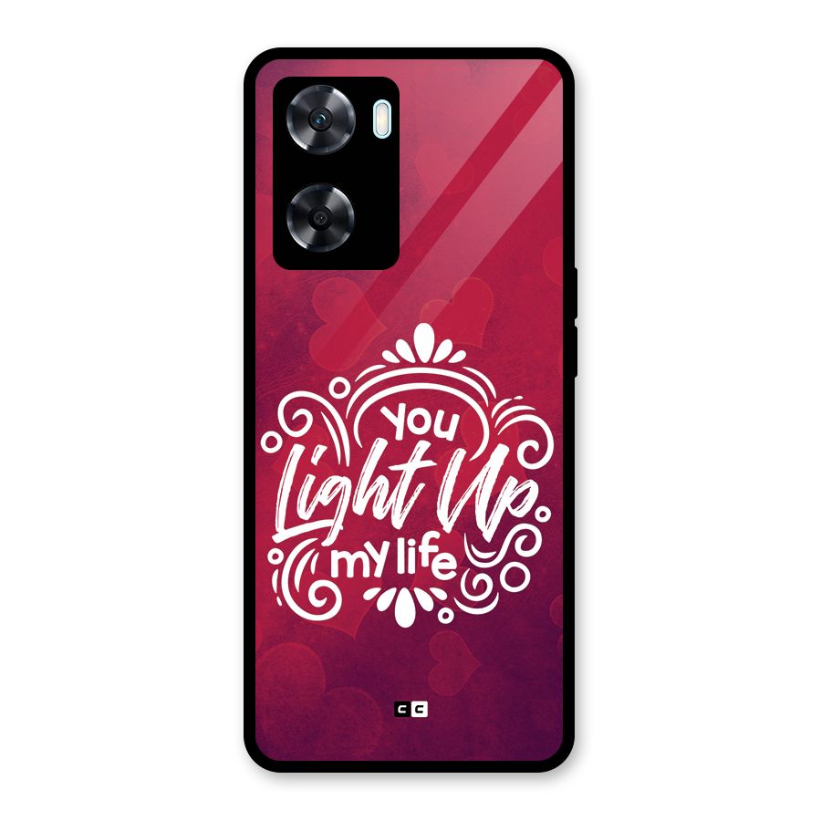 Light Up My Life Glass Back Case for Oppo A77