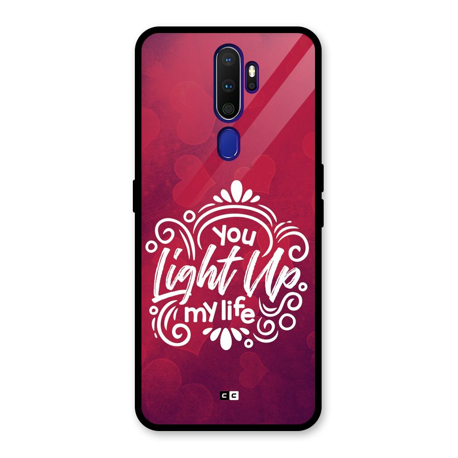 Light Up My Life Glass Back Case for Oppo A9 (2020)