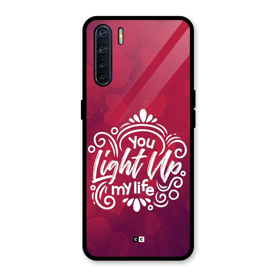 Light Up My Life Glass Back Case for Oppo F15