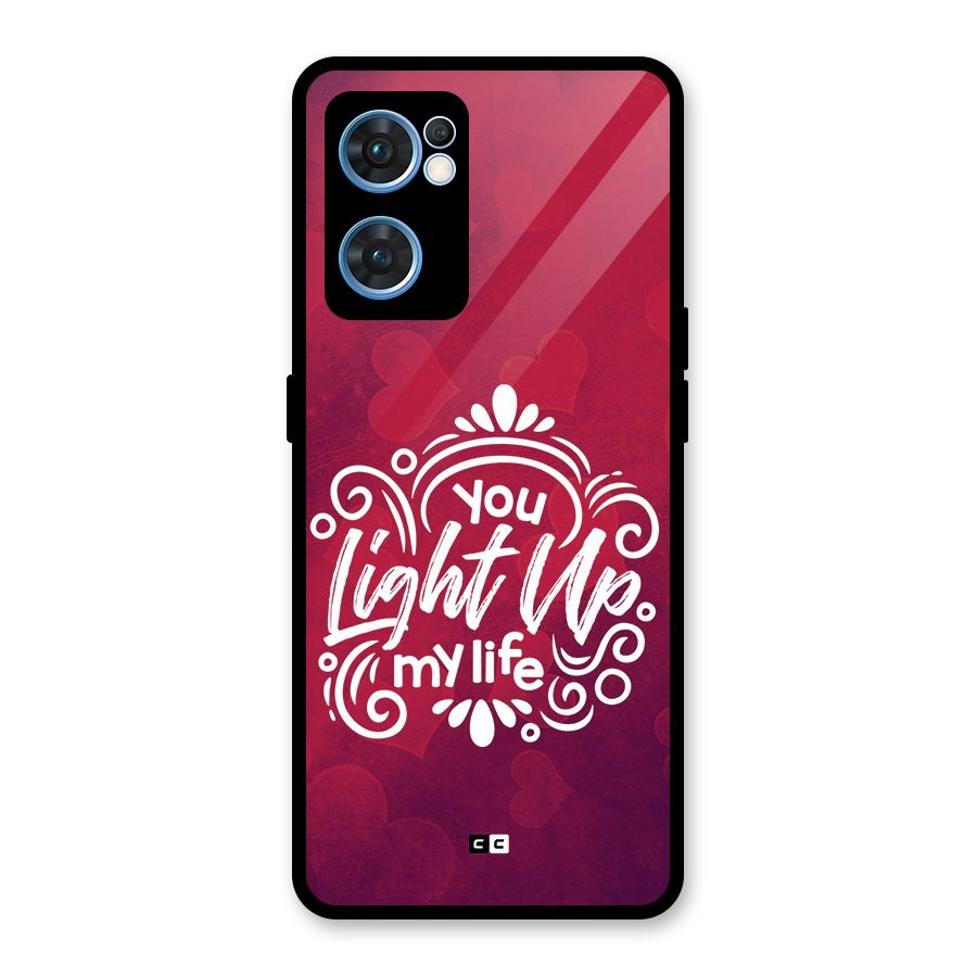 Light Up My Life Glass Back Case for Oppo Reno7 5G