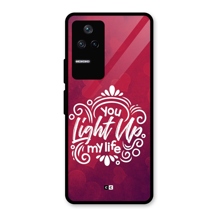 Light Up My Life Glass Back Case for Poco F4 5G