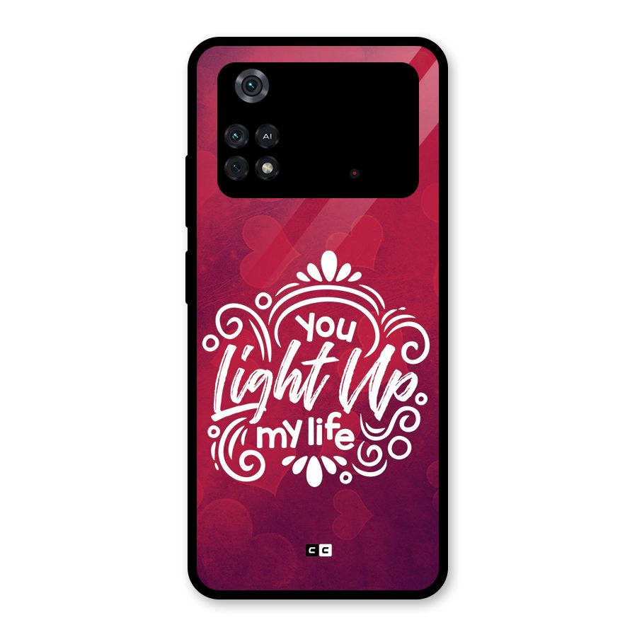 Light Up My Life Glass Back Case for Poco M4 Pro 4G