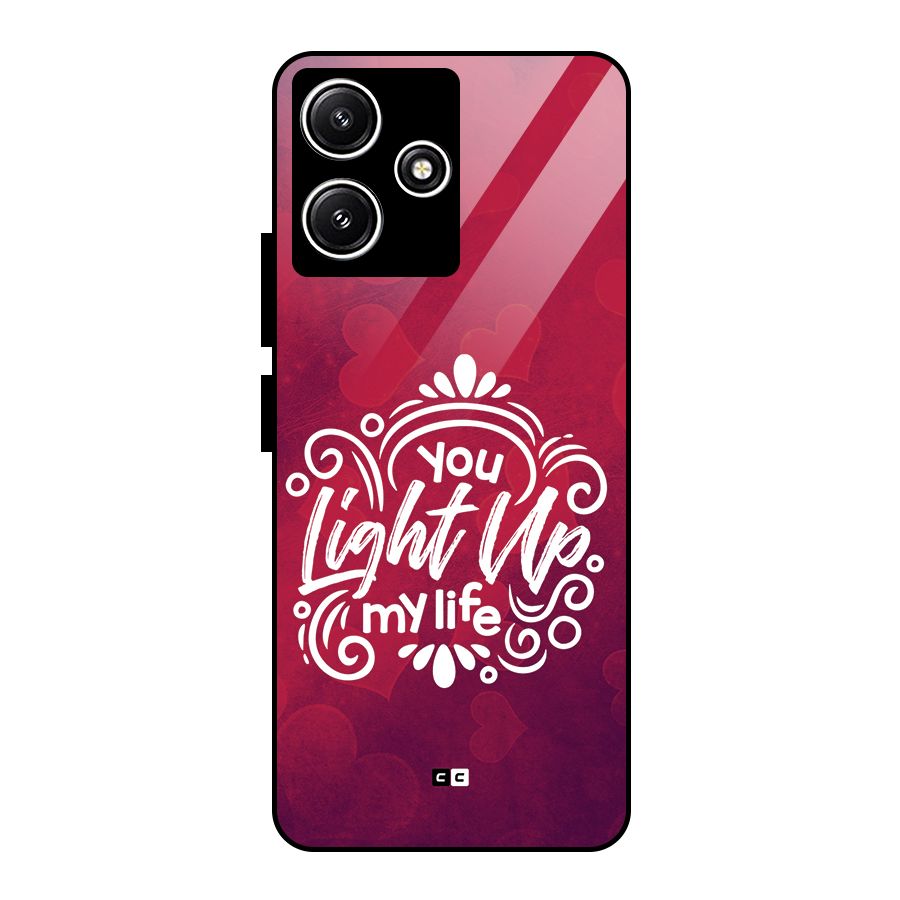 Light Up My Life Glass Back Case for Poco M6 Pro