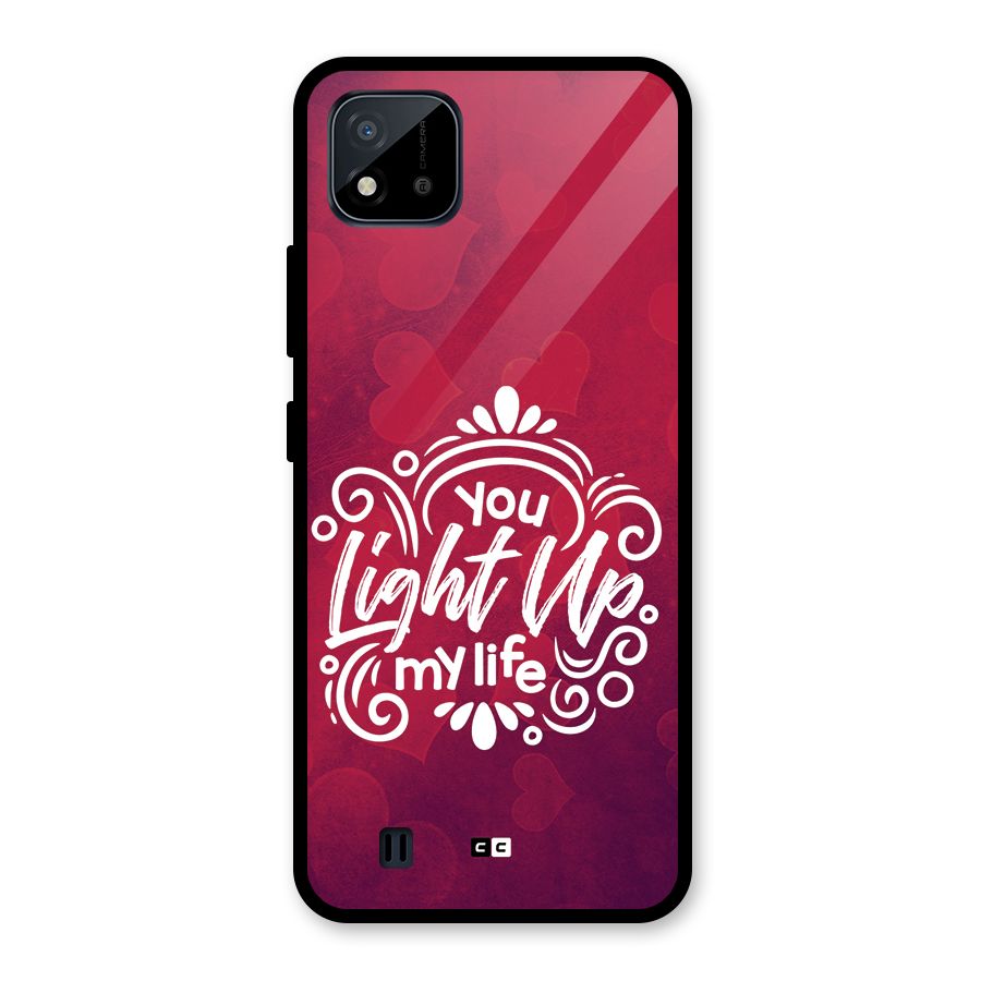 Light Up My Life Glass Back Case for Realme C11 2021