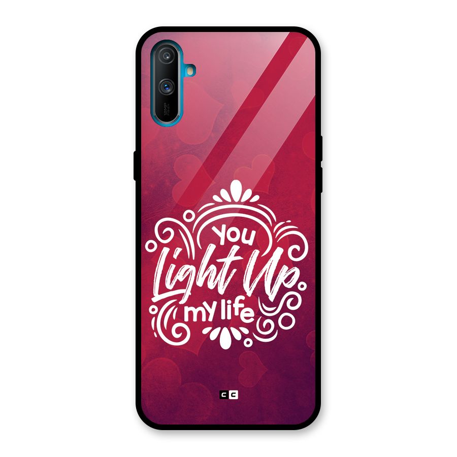 Light Up My Life Glass Back Case for Realme C3