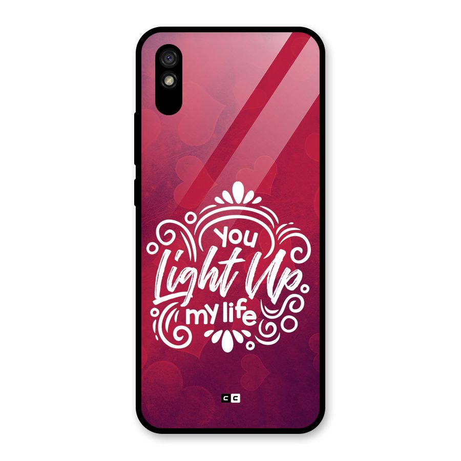 Light Up My Life Glass Back Case for Redmi 9A