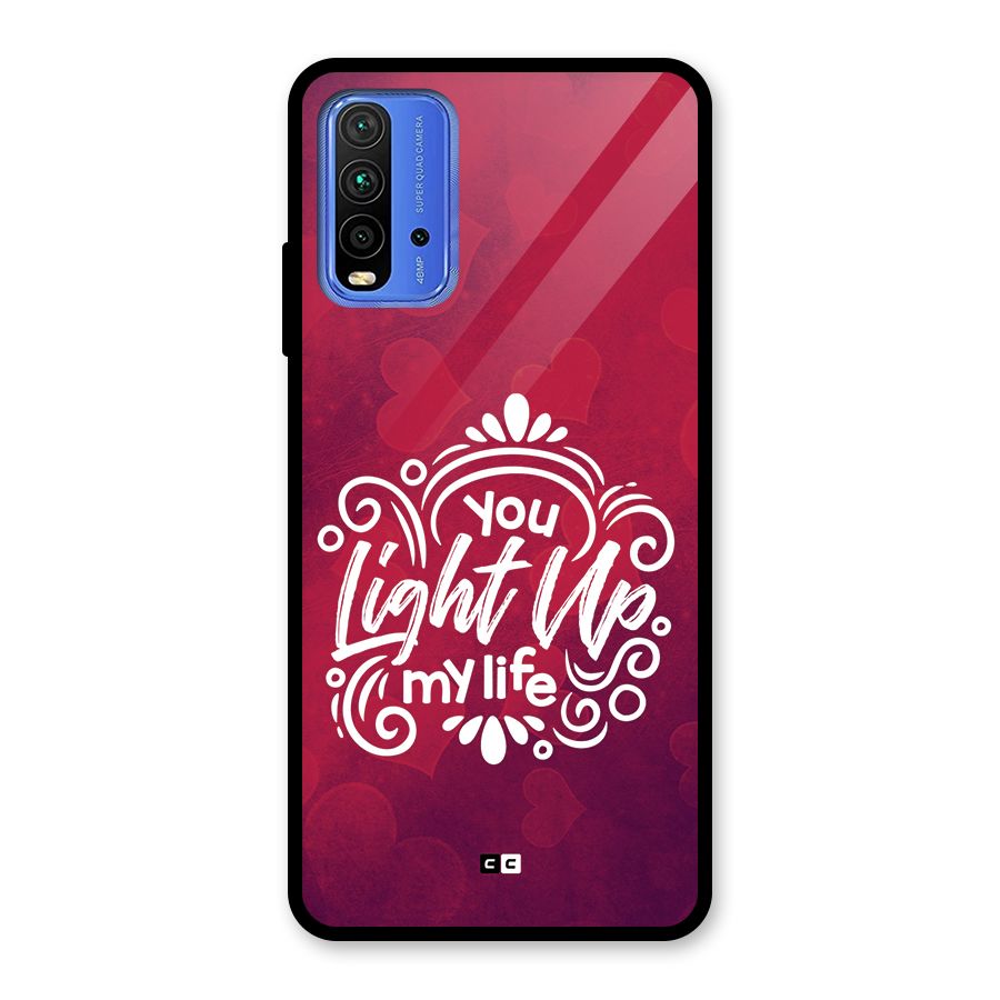 Light Up My Life Glass Back Case for Redmi 9 Power
