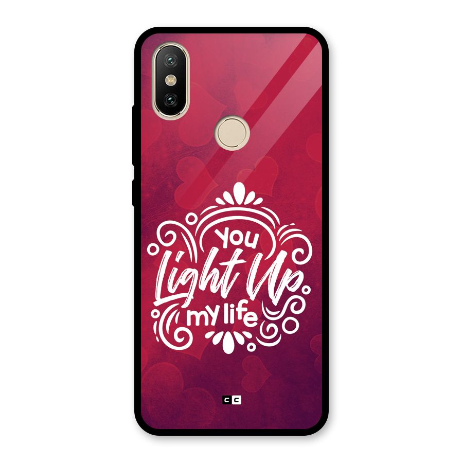Light Up My Life Glass Back Case for Redmi A2