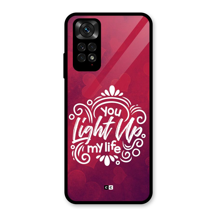 Light Up My Life Glass Back Case for Redmi Note 11S