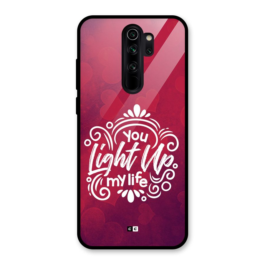 Light Up My Life Glass Back Case for Redmi Note 8 Pro