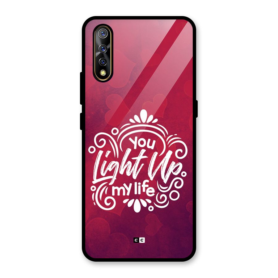 Light Up My Life Glass Back Case for Vivo S1