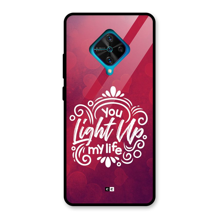 Light Up My Life Glass Back Case for Vivo S1 Pro