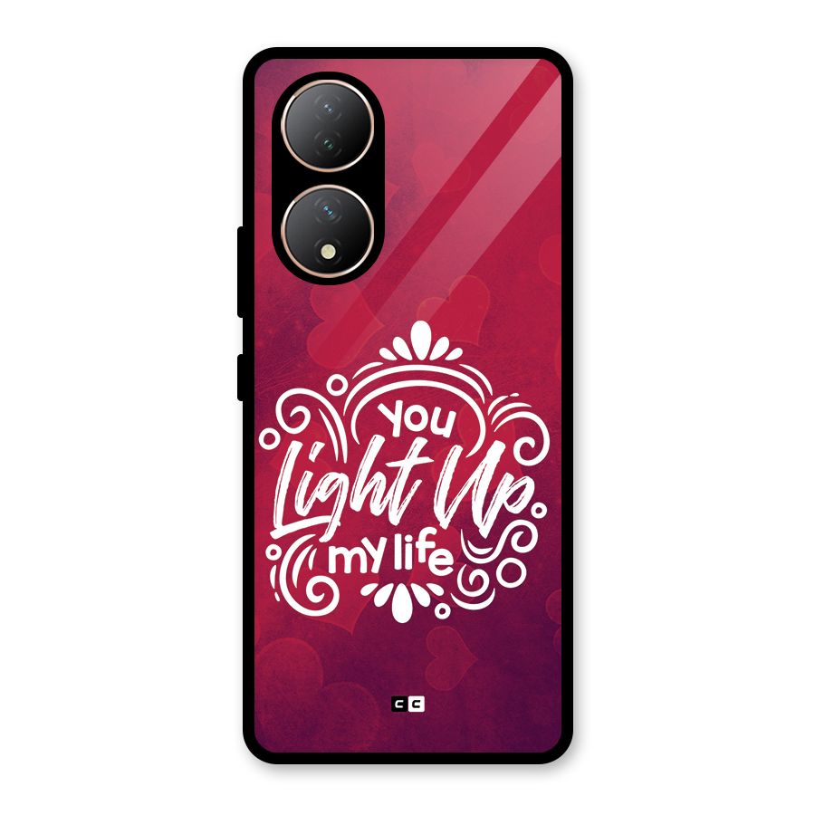 Light Up My Life Glass Back Case for Vivo T2