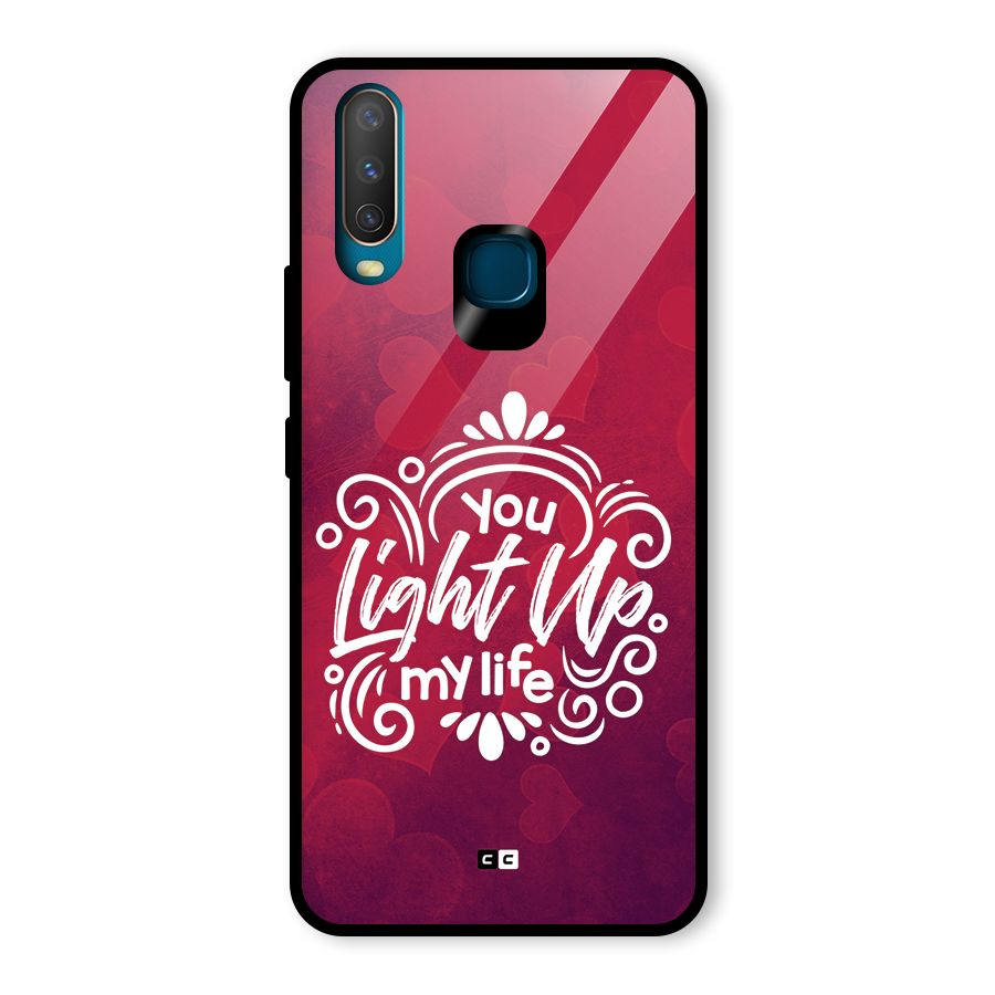 Light Up My Life Glass Back Case for Vivo U10