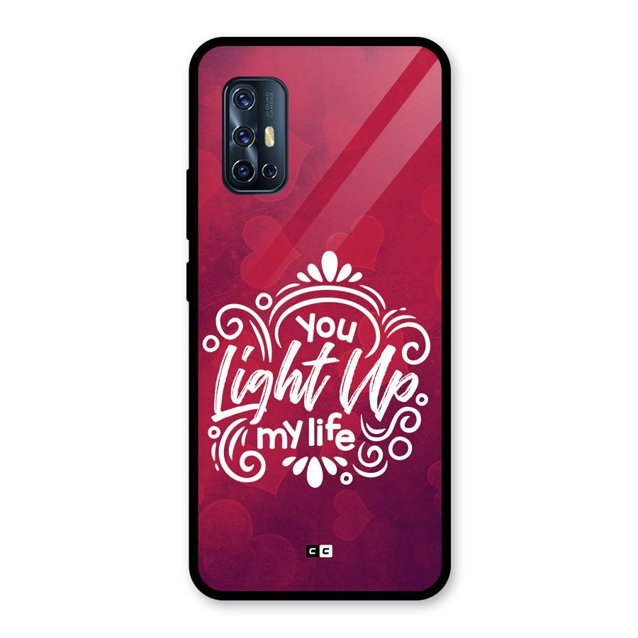 Light Up My Life Glass Back Case for Vivo V17