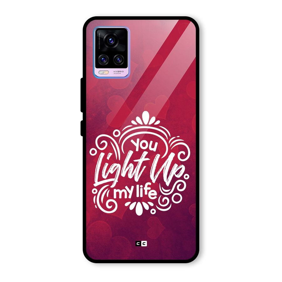 Light Up My Life Glass Back Case for Vivo V20 Pro