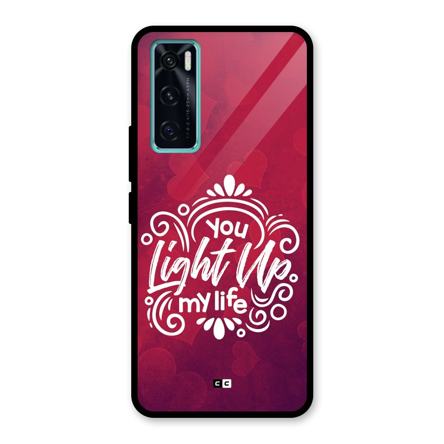 Light Up My Life Glass Back Case for Vivo V20 SE