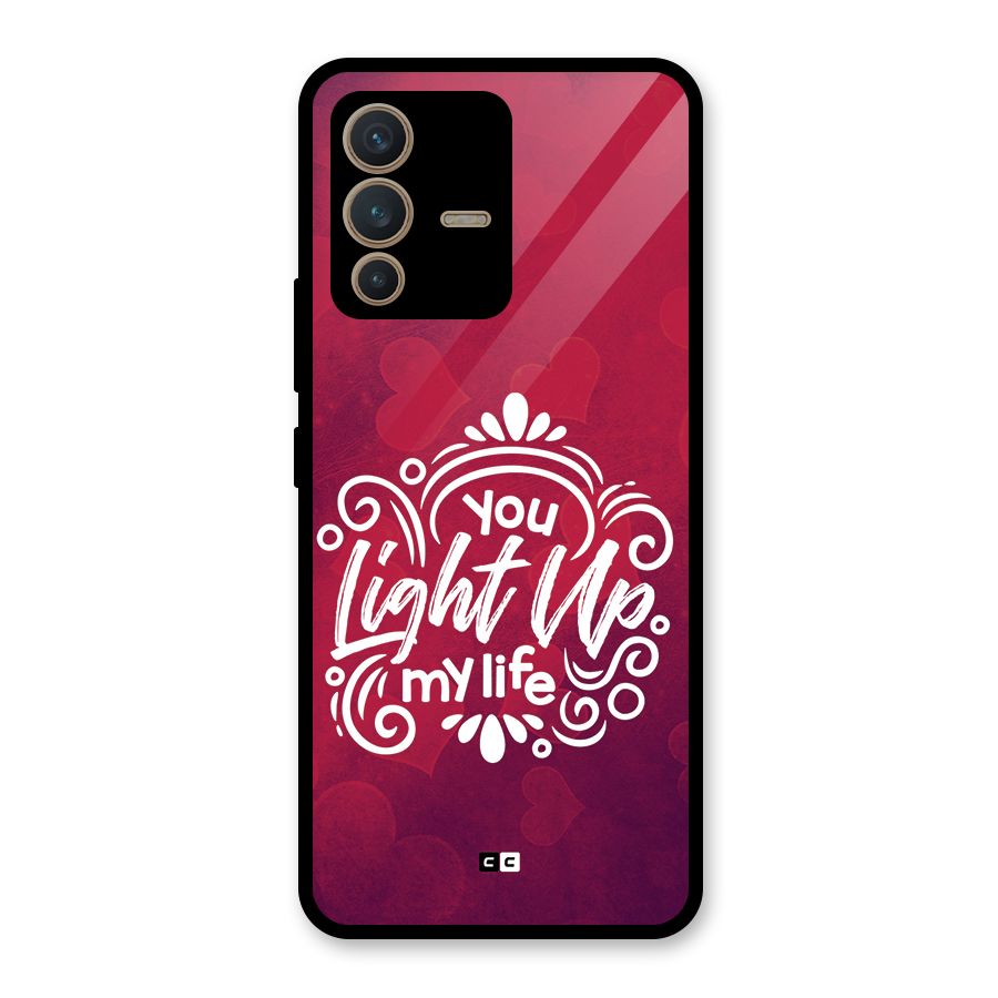 Light Up My Life Glass Back Case for Vivo V23 5G