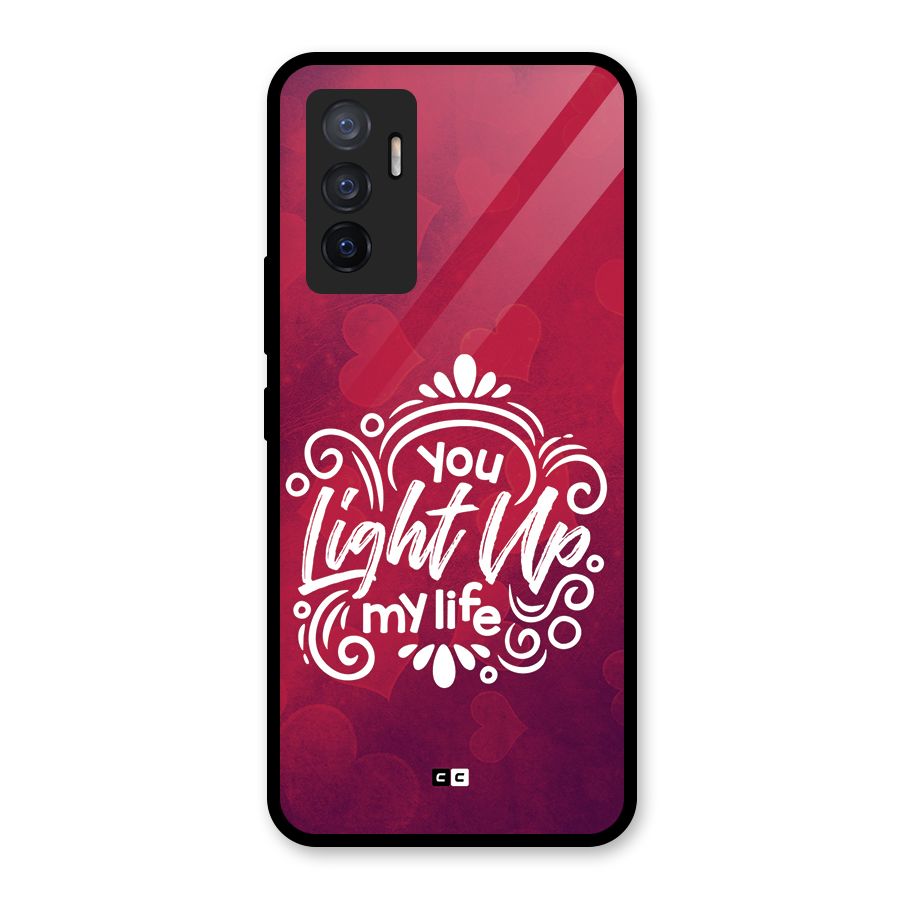 Light Up My Life Glass Back Case for Vivo V23e