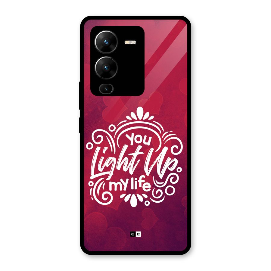 Light Up My Life Glass Back Case for Vivo V25 Pro