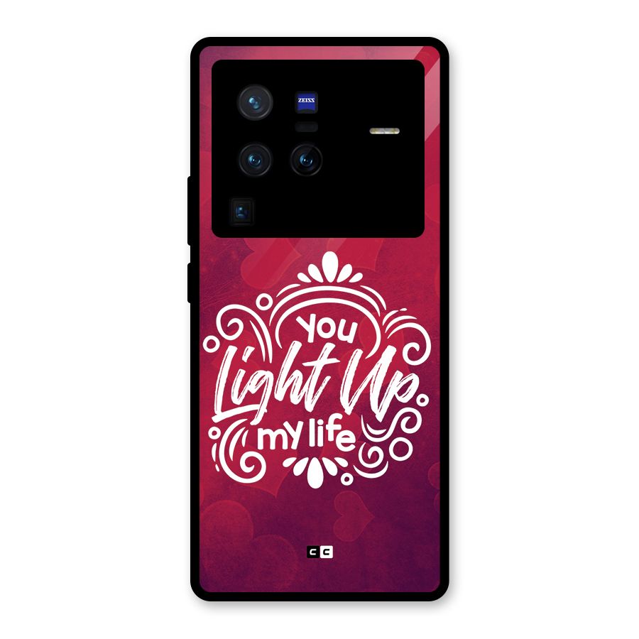 Light Up My Life Glass Back Case for Vivo X80 Pro