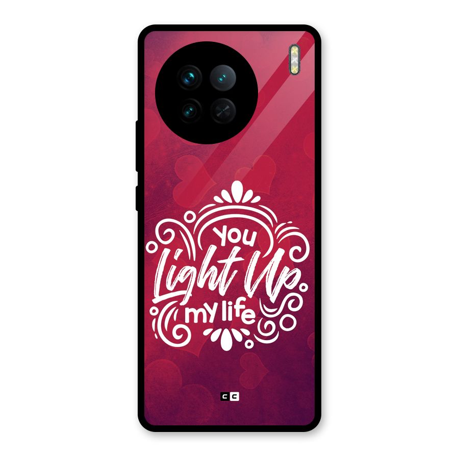 Light Up My Life Glass Back Case for Vivo X90
