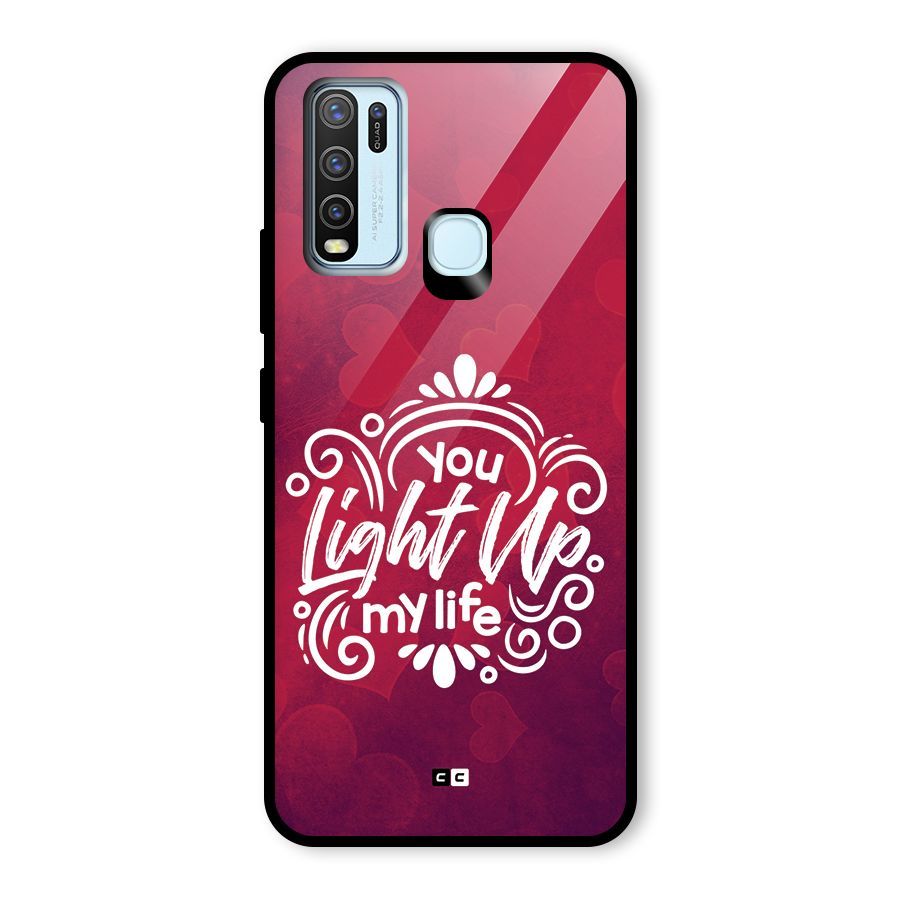 Light Up My Life Glass Back Case for Vivo Y30