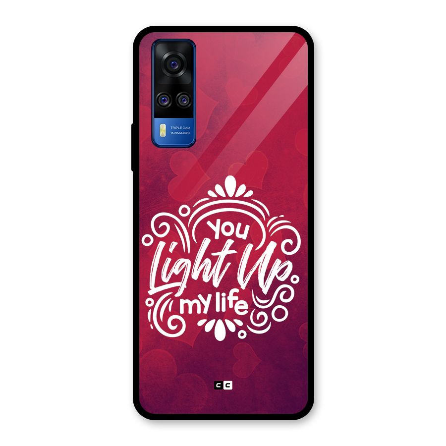 Light Up My Life Glass Back Case for Vivo Y31
