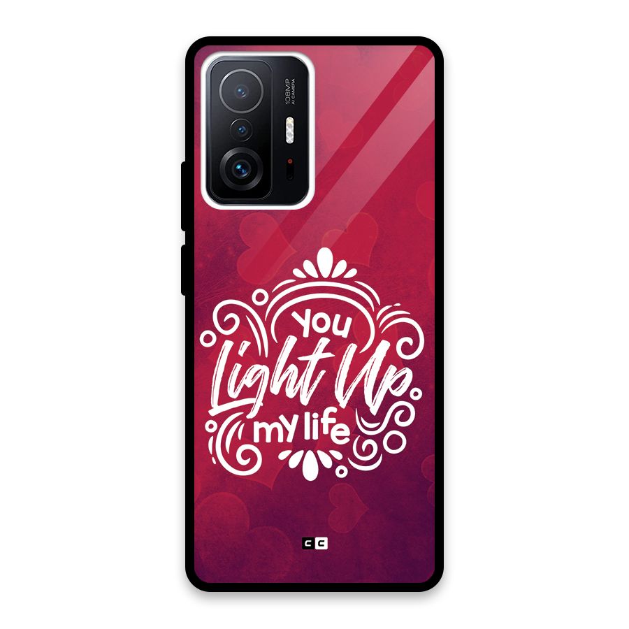 Light Up My Life Glass Back Case for Xiaomi 11T Pro