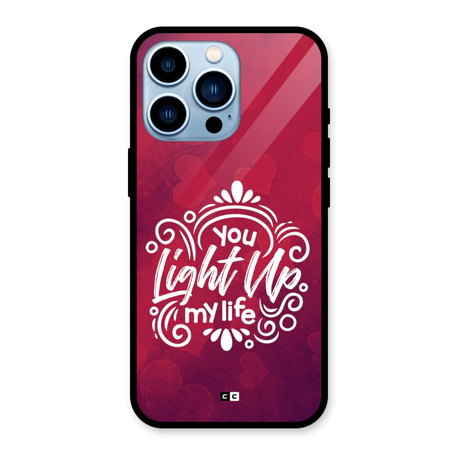 Light Up My Life Glass Back Case for iPhone 13 Pro