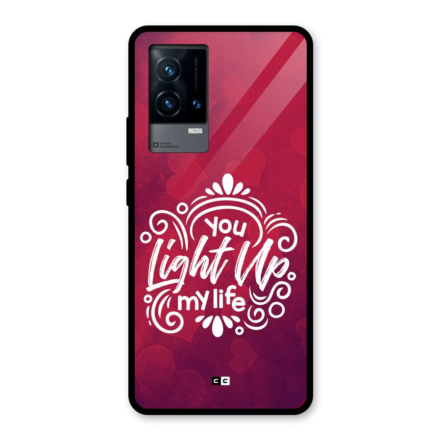 Light Up My Life Glass Back Case for iQOO 9 5G