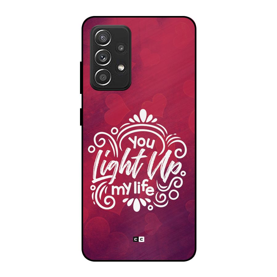 Light Up My Life Metal Back Case for Galaxy A52s 5G
