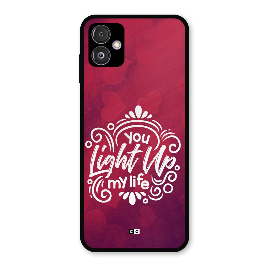 Light Up My Life Metal Back Case for Galaxy F14