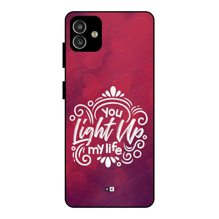 Light Up My Life Metal Back Case for Galaxy M13 5G