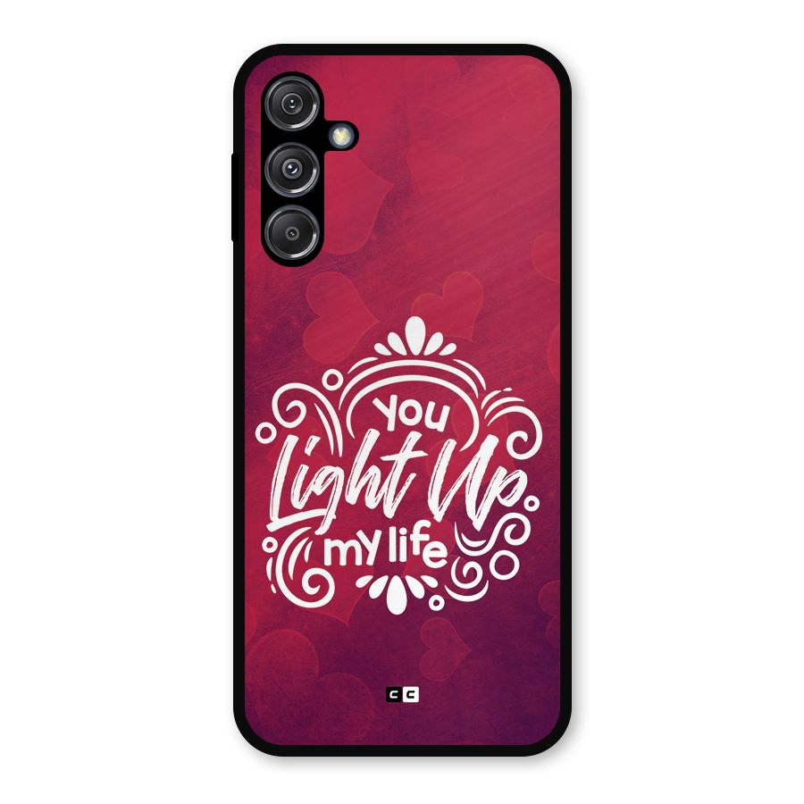 Light Up My Life Metal Back Case for Galaxy M34 5G