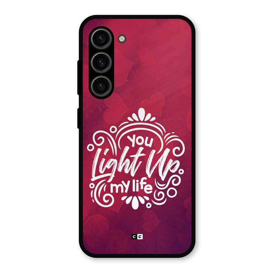 Light Up My Life Metal Back Case for Galaxy S23
