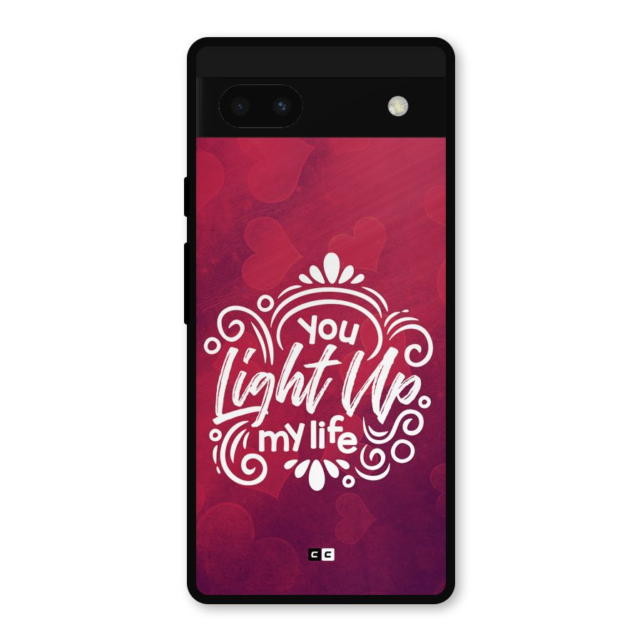 Light Up My Life Metal Back Case for Google Pixel 6a