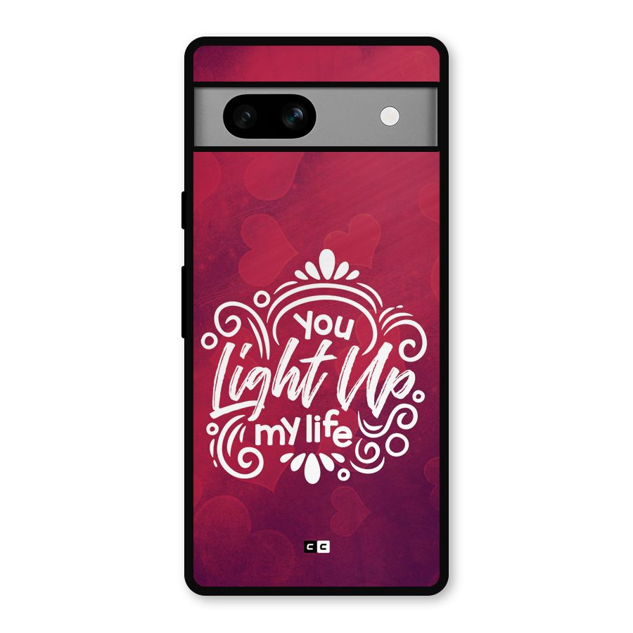 Light Up My Life Metal Back Case for Google Pixel 7a