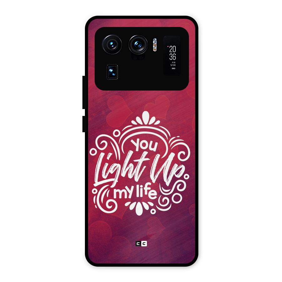 Light Up My Life Metal Back Case for Mi 11 Ultra