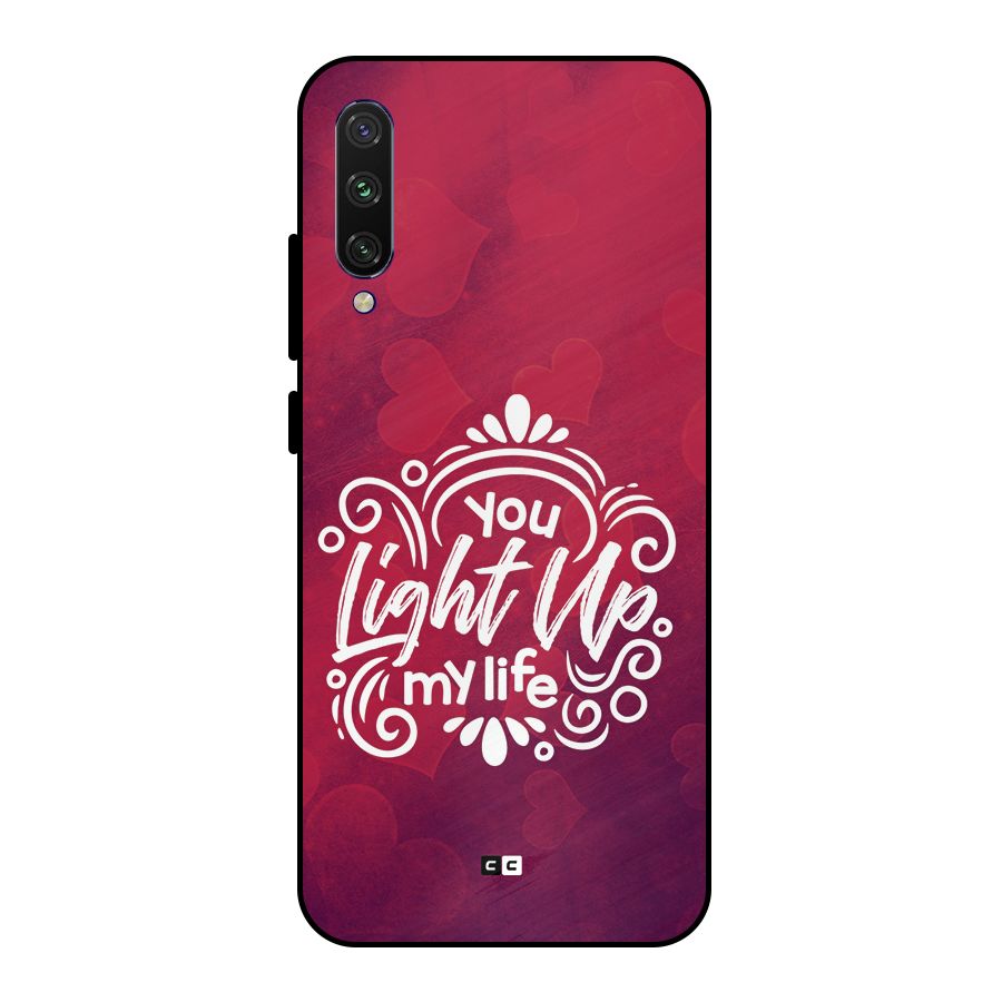 Light Up My Life Metal Back Case for Mi A3