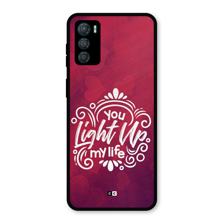 Light Up My Life Metal Back Case for Moto G42