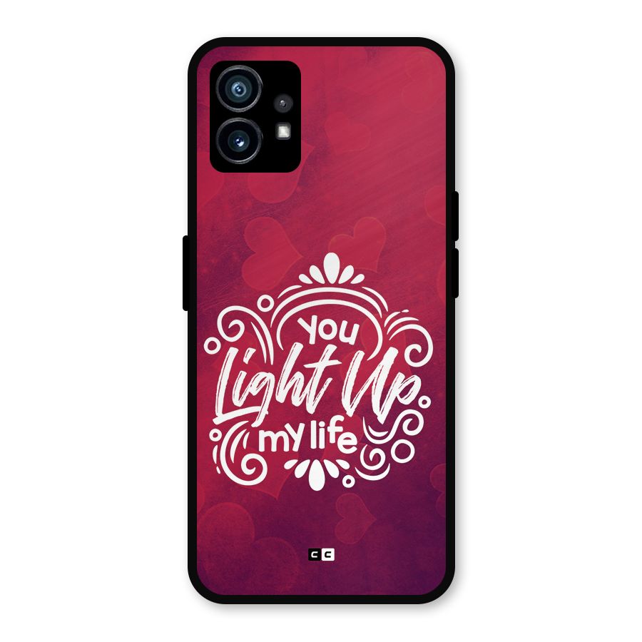 Light Up My Life Metal Back Case for Nothing Phone 1